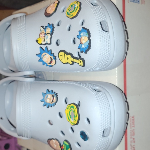 **Light Blue platform CROCS with or without jewels - Picture 2 of 12